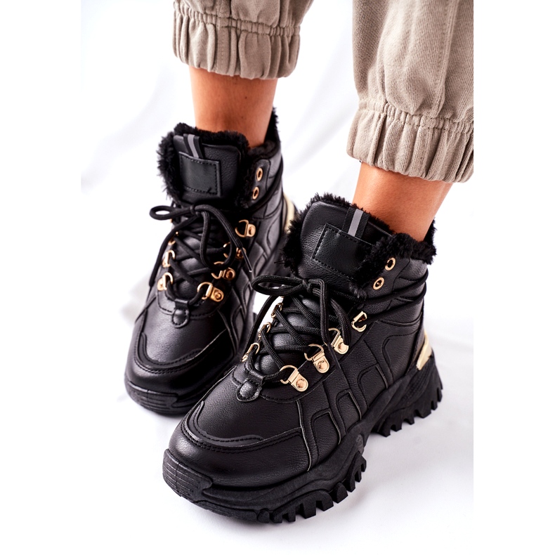 BM Botas Cálidas Mujer Negras Hareshaw HF218 negro 1