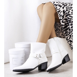 BM Botas camperas Libiti blancas blanco 2