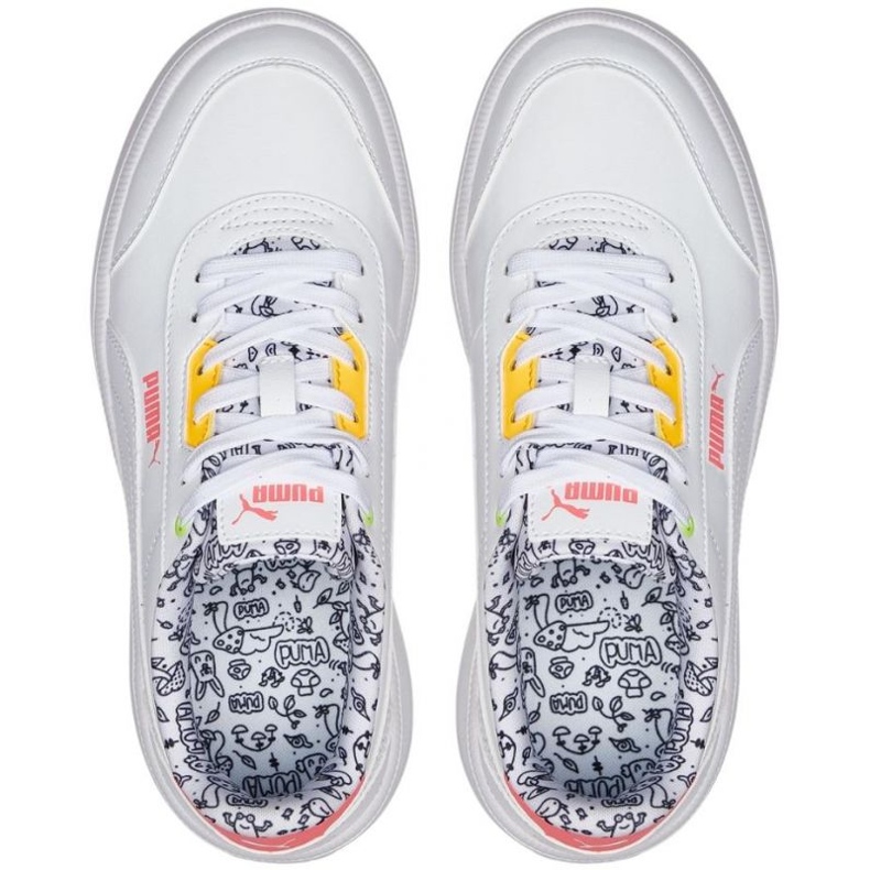 Puma Tori Me Happy zapatos 386384 01 blanco 1 Puma Tori Me Happy zapatos 386384 01 blanco 1