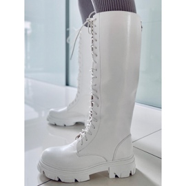 BM Botas de montar mujer Hanson White blanco 1
