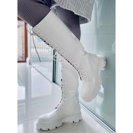 BM Botas de montar mujer Hanson White blanco 3