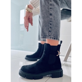 BM Botines Chelsea Mujer Chance Negro 3