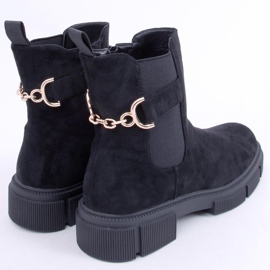 BM Botines Chelsea Mujer Chance Negro 4