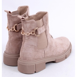 BM Botines Chelsea Mujer Chance Kaki beige 2