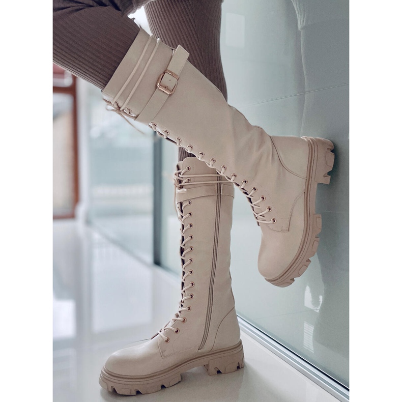 BM Botas de montar mujer Shears Beige 1