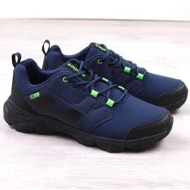 Atletico Zapatillas de trekking impermeables de hombre Atlético azul marino 2