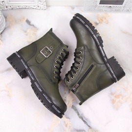 Botas verdes para mujer botas con aislamiento T.Sokolski 5