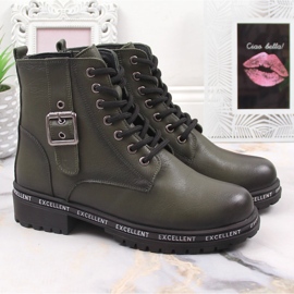Botas verdes para mujer botas con aislamiento T.Sokolski 6