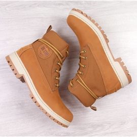 Botas de montaña para hombre Camel Big Star KK174203 marrón 2