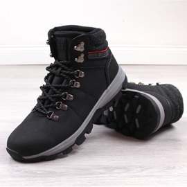 Zapatos altos de trekking para hombre negros Big Star KK174215 3