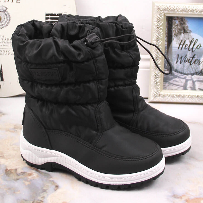 Botas de nieve para niños con aislamiento negro Big Star KK374235 1
