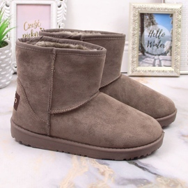 News Botas esquimales de mujer con ante insulado NOVEDADES marrón 5