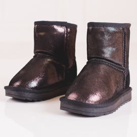 Botas de nieve marrones niña marrón 2