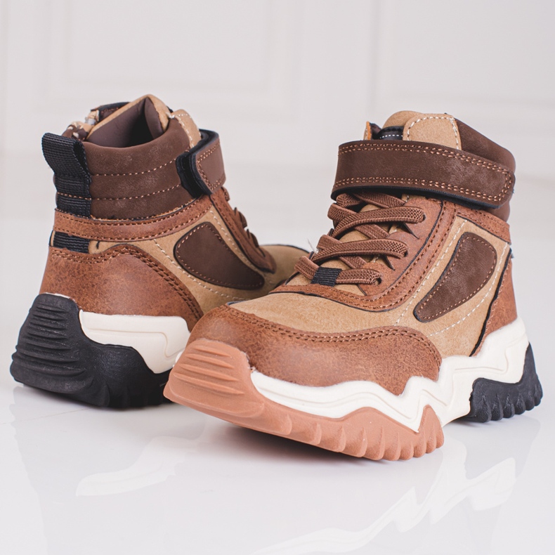 Botas de niño con aislamiento Shelovet marrón 2