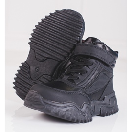 Botas negras con aislamiento para niños negro 2