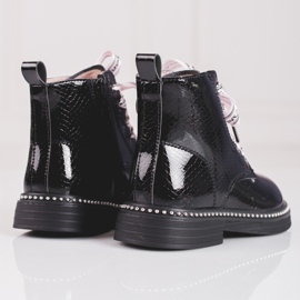 Botas niñas elegantes Shelovet negro 1