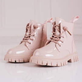 Botas de niña con aislamiento Shelovet rosa rosado 2