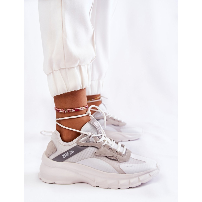 Deportivas Mujer Big Star KK274057 Blanco 2