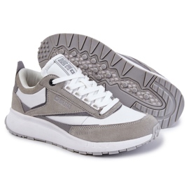 Deportivas de hombre Big Star KK174021 Blanco-Gris 4