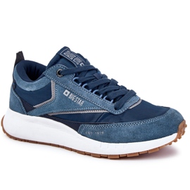 Deportivas de hombre Big Star KK174022 Azul marino 7