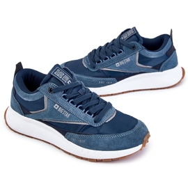 Deportivas de hombre Big Star KK174022 Azul marino 3