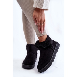 Botas de nieve negras para mujer Big Star KK274622 negro 1 Botas de nieve negras para mujer Big Star KK274622 negro 1