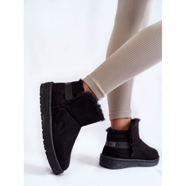 Botas de nieve negras para mujer Big Star KK274622 negro 4