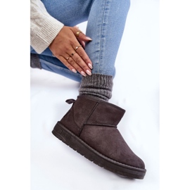 Botas de nieve cálidas para mujer Big Star KK274291 Gris 6