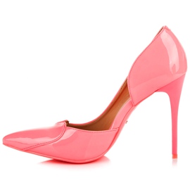 Vices Tacones de novia de neón rosado 5
