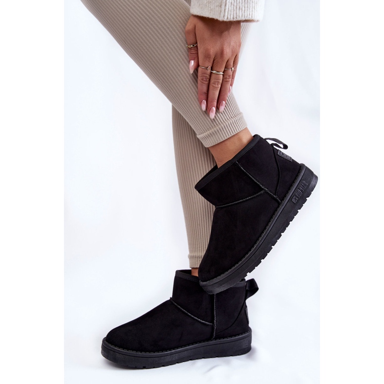 Botas de nieve con aislamiento para mujer Big Star KK274288 Negro 2