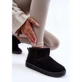 Botas de nieve con aislamiento para mujer Big Star KK274288 Negro 6