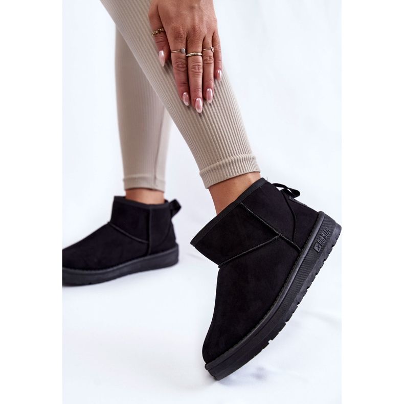 Botas de nieve con aislamiento para mujer Big Star KK274288 Negro 1