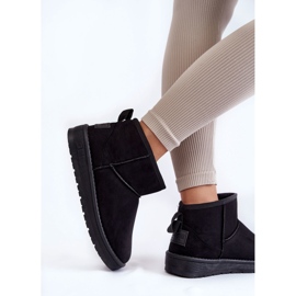Botas de nieve con aislamiento para mujer Big Star KK274288 Negro 3