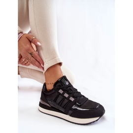 Zapatos deportivos de moda para mujer Big Star KK274110 Negro 7