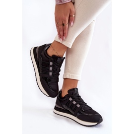 Zapatos deportivos de moda para mujer Big Star KK274110 Negro 4