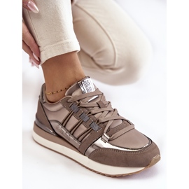 Zapatos deportivos de moda para mujer Big Star KK274112 Gris oscuro 6