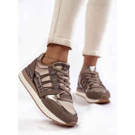 Zapatos deportivos de moda para mujer Big Star KK274112 Gris oscuro 8