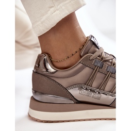 Zapatos deportivos de moda para mujer Big Star KK274112 Gris oscuro 7