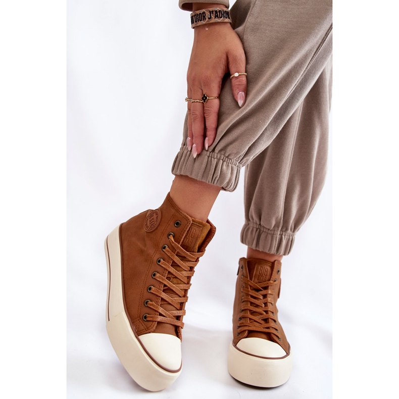 Zapatillas altas con aislamiento para mujer Big Star KK274171 Marrón 1