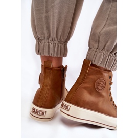 Zapatillas altas con aislamiento para mujer Big Star KK274171 Marrón 7