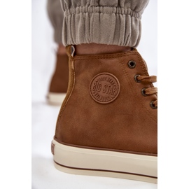 Zapatillas altas con aislamiento para mujer Big Star KK274171 Marrón 4