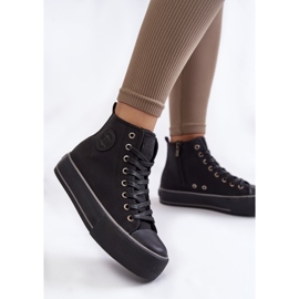 Zapatillas altas con aislamiento para mujer Big Star KK274173 Black negro 1