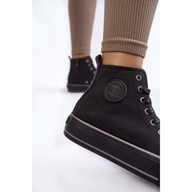Zapatillas altas con aislamiento para mujer Big Star KK274173 Black negro 4
