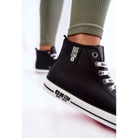 Zapatillas clásicas altas con aislamiento Big Star KK274598 Negro 6