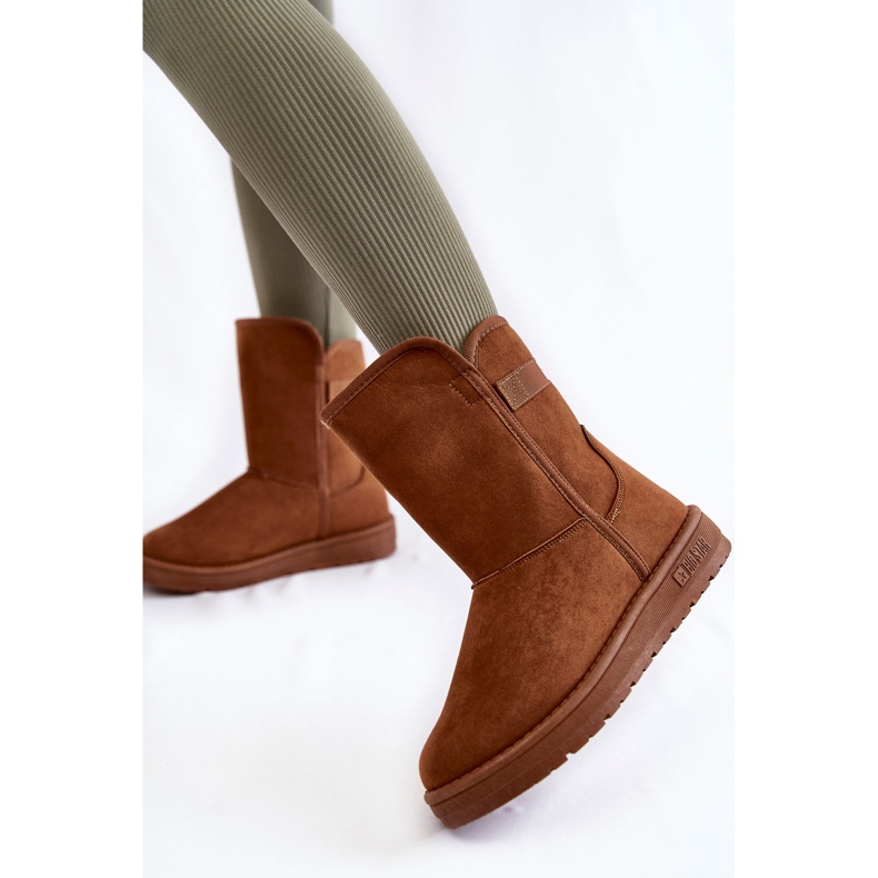 Botas altas de nieve para mujer Big Star KK274616 Marrón 2