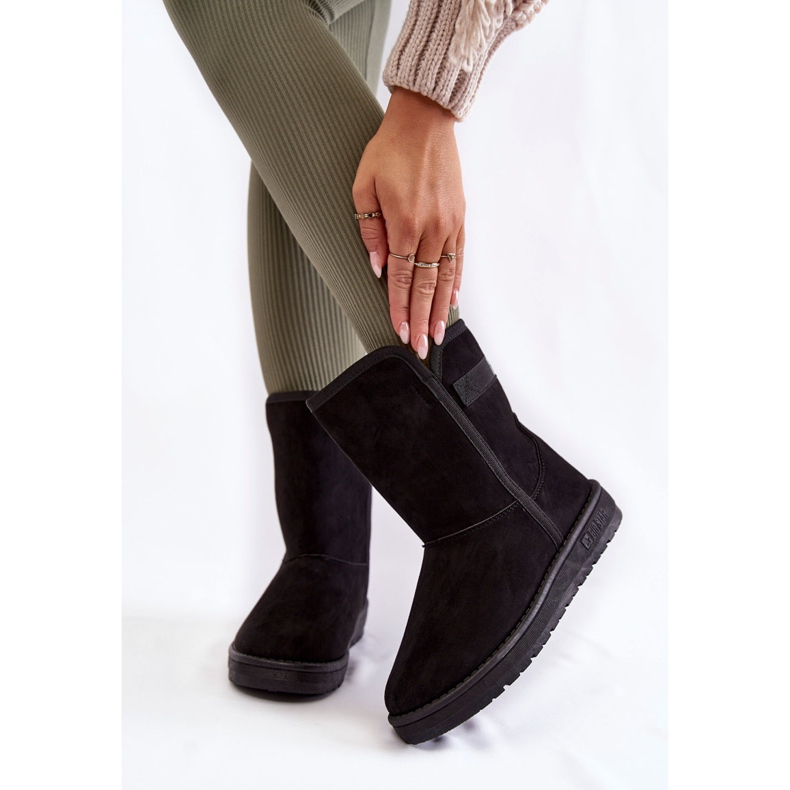 Botas altas de nieve para mujer Big Star KK274618 Negro 2 Botas altas de nieve para mujer Big Star KK274618 Negro 2