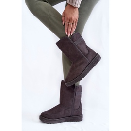 Botas altas de nieve para mujer Big Star KK274619 Gris 2