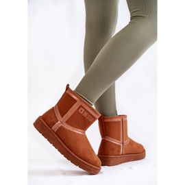 Botas de nieve sin cordones para mujer Big Star KK274612 Marrón 6