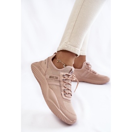 Sneakers mujer Memory Foam System Big Star KK274348 Rosa 2