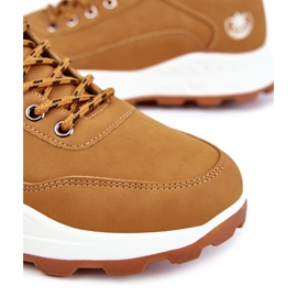 BM Zapatos de trekking cálidos para hombre Trappers Camel Otto marrón 4